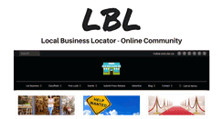 Desktop Screenshot of localbusinesslocator.com